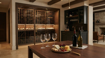Furnishing a High-End Wine Cellar Tasting Room with Style