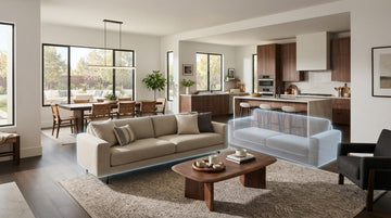 Virtual Furniture Placement for Open-Concept Spaces