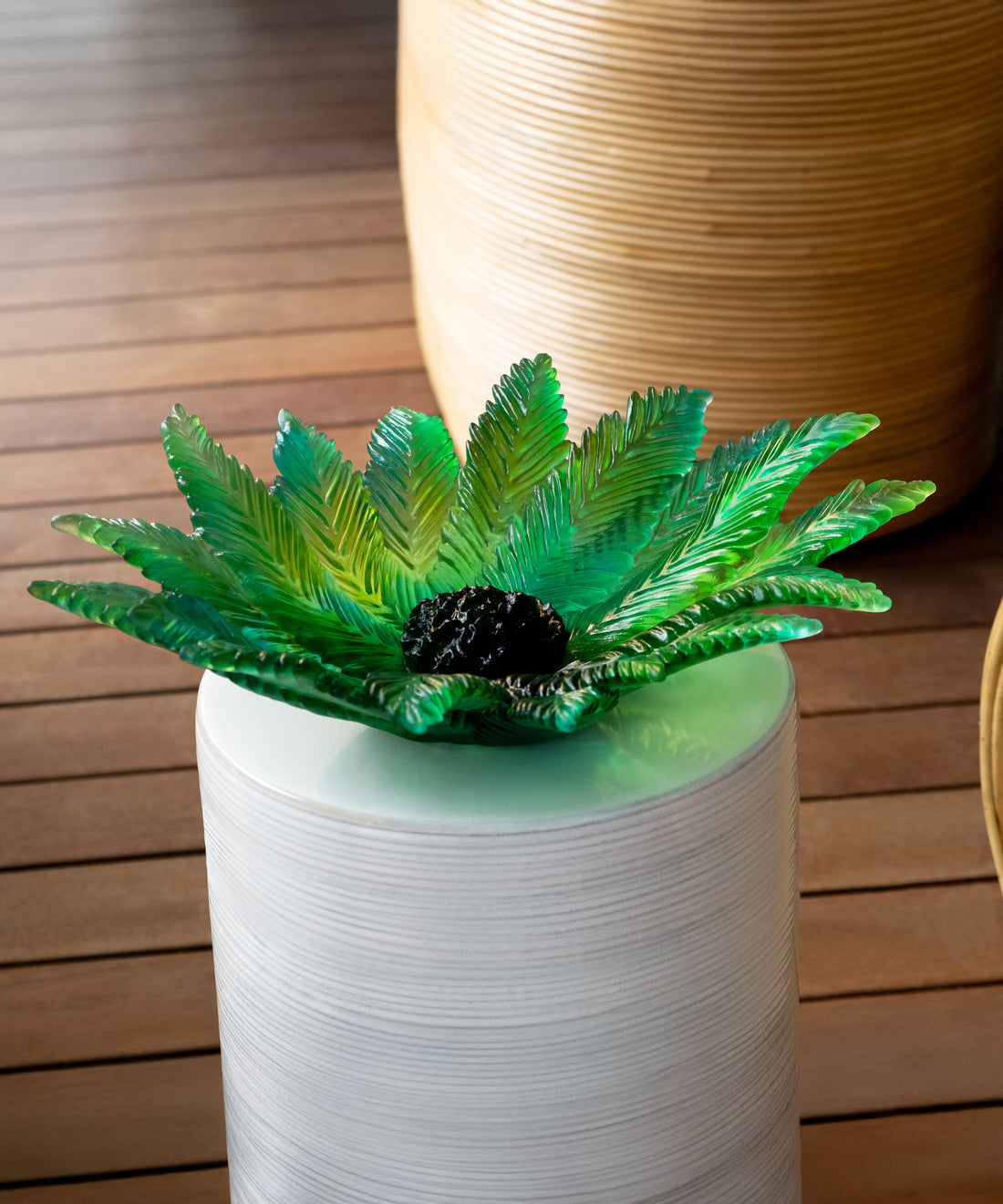 Palm Beach Centre de table grand modèle de Emilio Robba 375ex - Daum