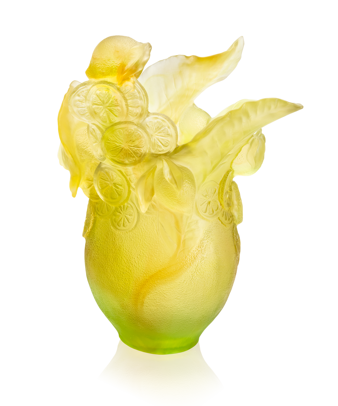 Citrus Vase magnum 99ex - Daum