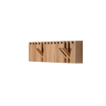 Per/Use XYLO Coat Rack with 15 Hooks - Beech White, Oak, Teak, Walnut