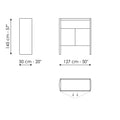 Alicanto - Oak designer sideboard | Bonaldo