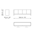 Alicanto - Oak designer sideboard | Bonaldo