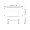 Dining Table Hippos, Hippos Wood