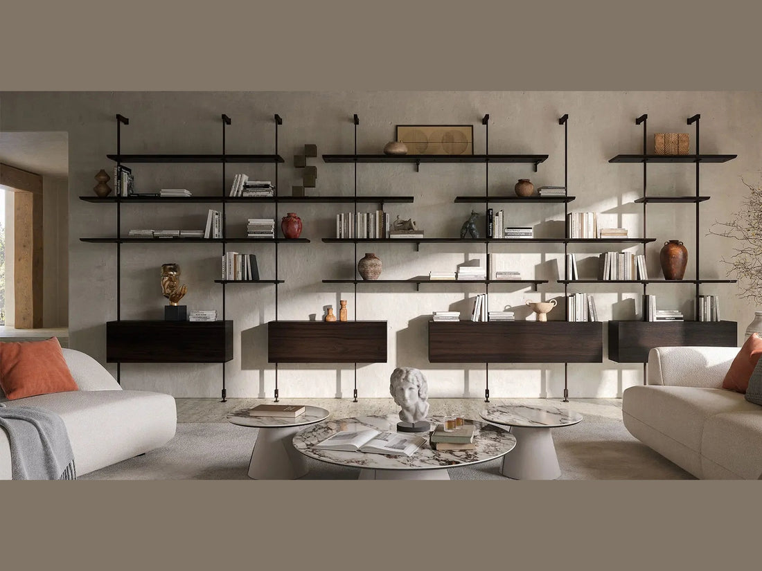 Luxury AIRPORT Modular Bookcase  - Benjamin & Maxwell