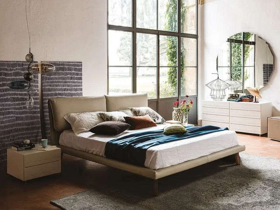 Luxury Adam upholstered bed - Benjamin & Maxwell