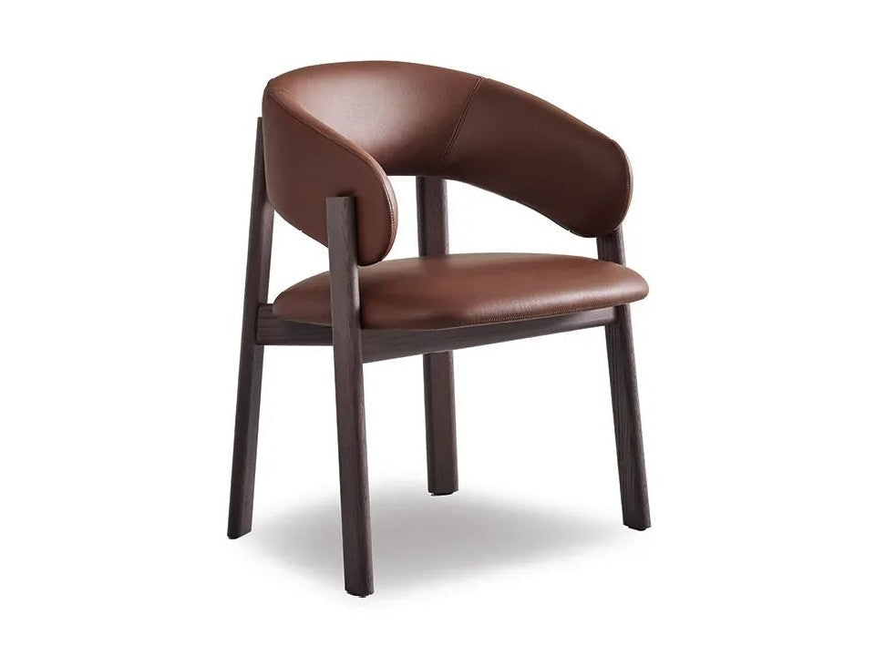 Luxury Alpha - Upholstered chair enveloping backrest | Bonaldo- Benjamin & Maxwell