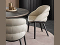 Luxury CAMILLA Chair with Wood Frame- Benjamin & Maxwell