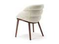 Luxury CAMILLA Chair with Wood Frame- Benjamin & Maxwell
