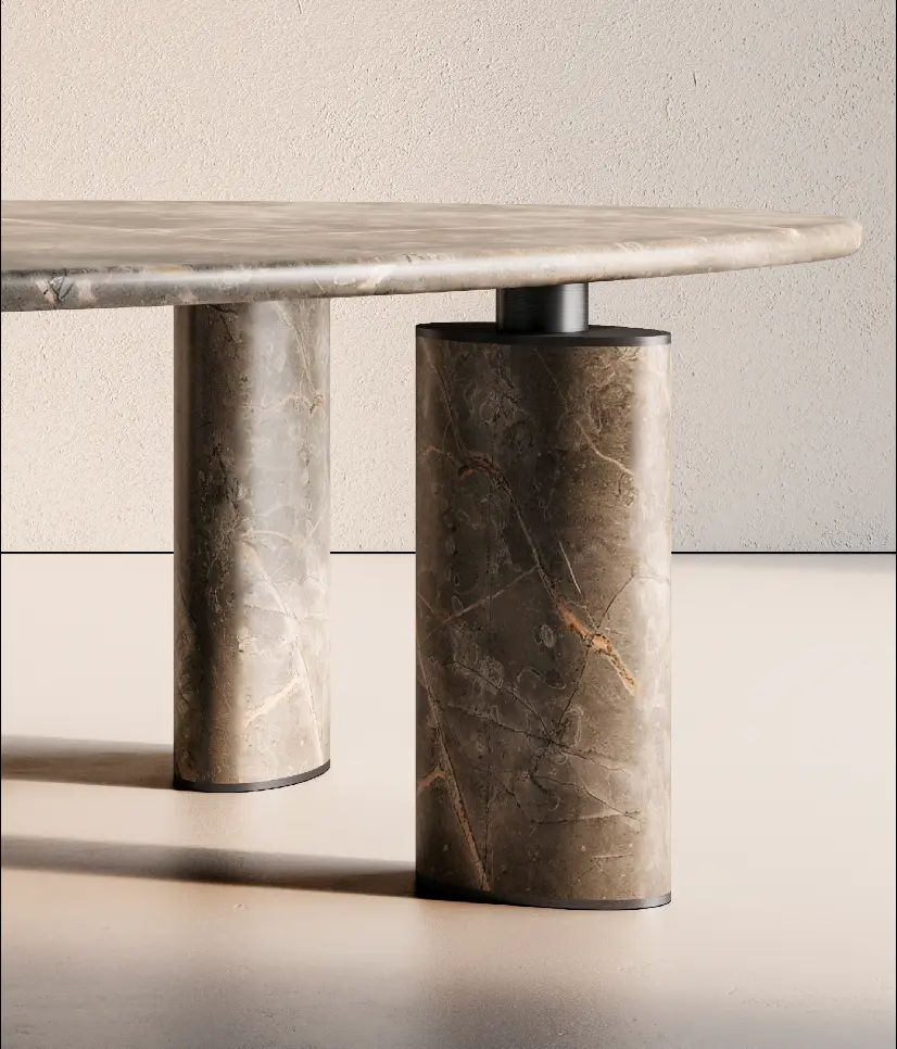 Luxury Coffee Tables LOTUS DOUBLE A 110