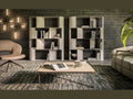 Luxury FULHAM Bookcase in Titanium- Benjamin & Maxwell