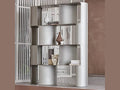 Luxury FULHAM Bookcase in Titanium - Benjamin & Maxwell