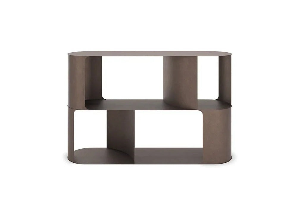 Luxury FULHAM Bookcase in Titanium- Benjamin & Maxwell