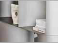 Luxury FULHAM Bookcase in Titanium - Benjamin & Maxwell