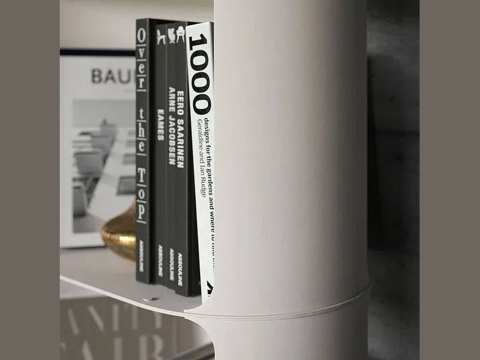 Luxury FULHAM Bookcase in Titanium - Benjamin & Maxwell