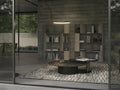 Luxury FULHAM Bookcase in Titanium- Benjamin & Maxwell