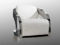 Luxury SCHULLER AMANDA ARMCHAIR STEEL  - Benjamin & Maxwell