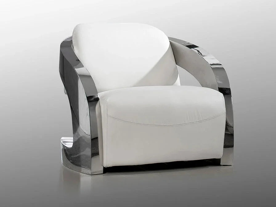 Luxury SCHULLER AMANDA ARMCHAIR STEEL  - Benjamin & Maxwell