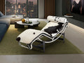 Luxury SCHULLER CHAISE LONGUE COWHIDE - Benjamin & Maxwell