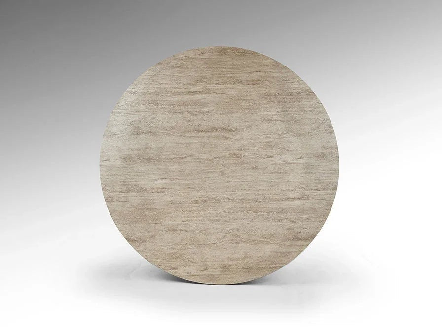 Luxury SCHULLER DINING TABLE - TRAVERTINE- Benjamin & Maxwell