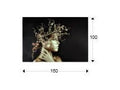 Luxury SCHULLER Decoration Prints and Photos Mujer Dorada- Benjamin & Maxwell