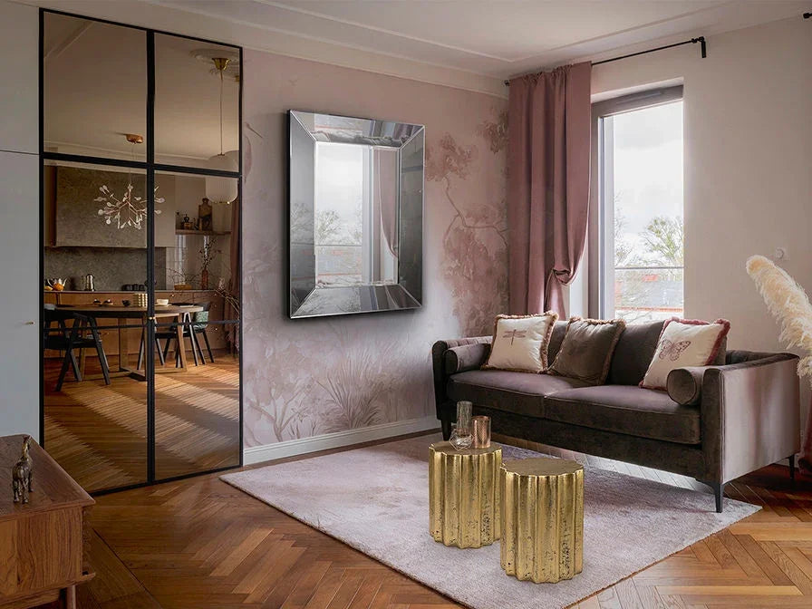 Luxury SCHULLER Estriada Golden Side Table - Benjamin & Maxwell