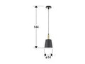 Luxury SCHULLER GISELA - LAMP 1L - Benjamin & Maxwell