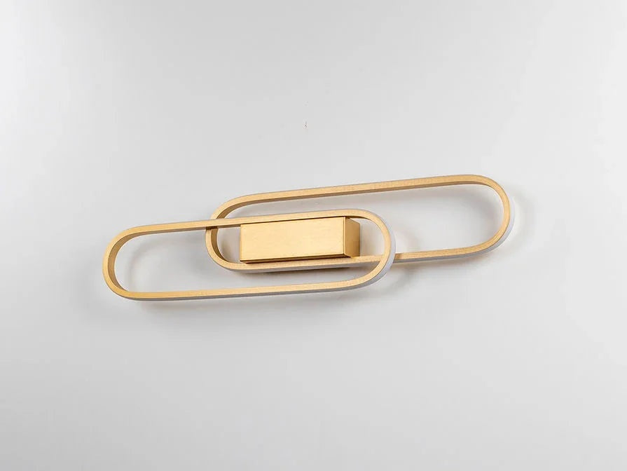 Luxury SCHULLER Golden Wall Lamp- Benjamin & Maxwell