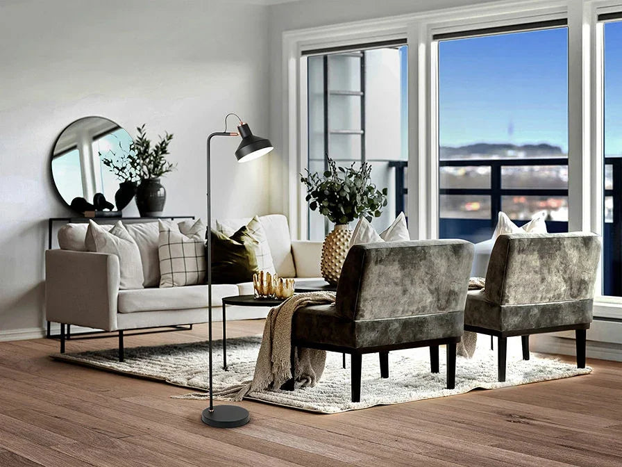 Luxury SCHULLER IRIAS - FLOOR LAMP 1L - Benjamin & Maxwell