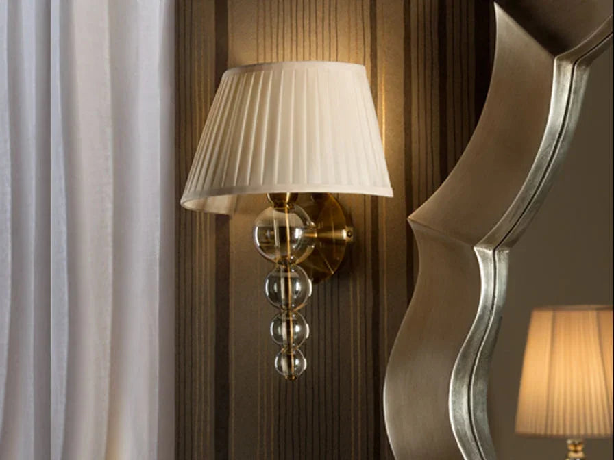 Luxury SCHULLER MERCURY CHAMPAGNE WALL LAMP - Benjamin & Maxwell