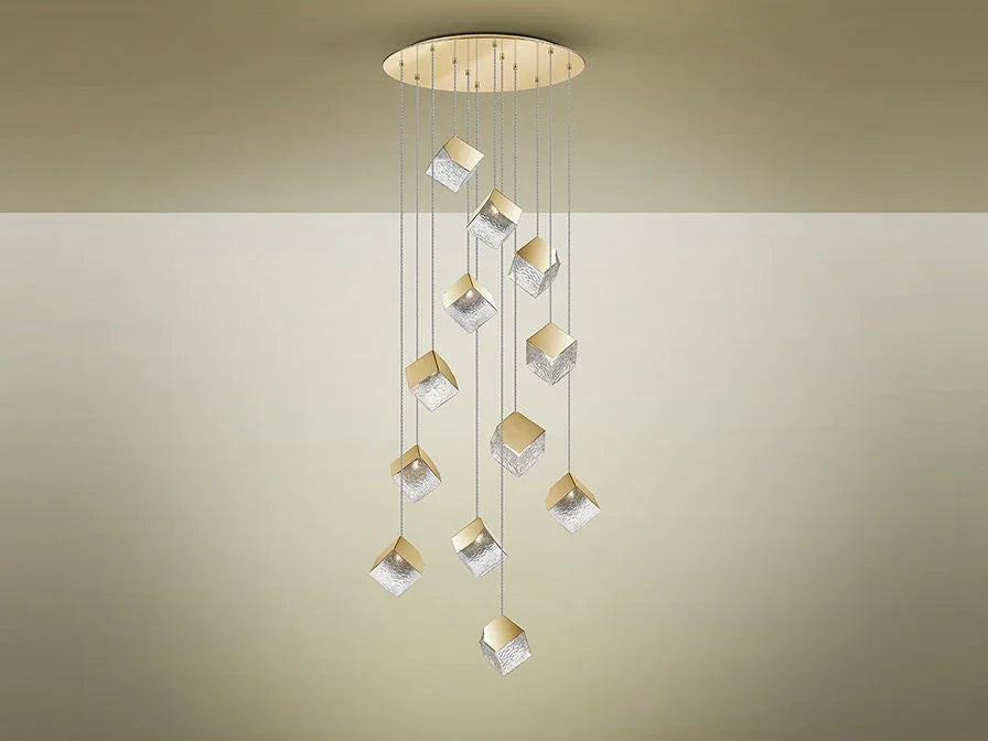 Luxury SCHULLER Priscila Lamp 12L Gold - Benjamin & Maxwell