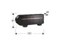 Luxury SCHULLER SIDEBOARD DARK OAK - Benjamin & Maxwell
