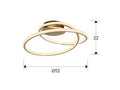 Luxury SCHULLER TUBE CEILING LAMP - Benjamin & Maxwell