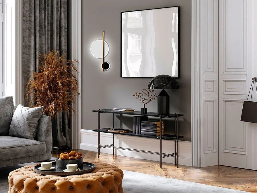 Luxury SCHULLER WHITE WALL LAMP - Benjamin & Maxwell