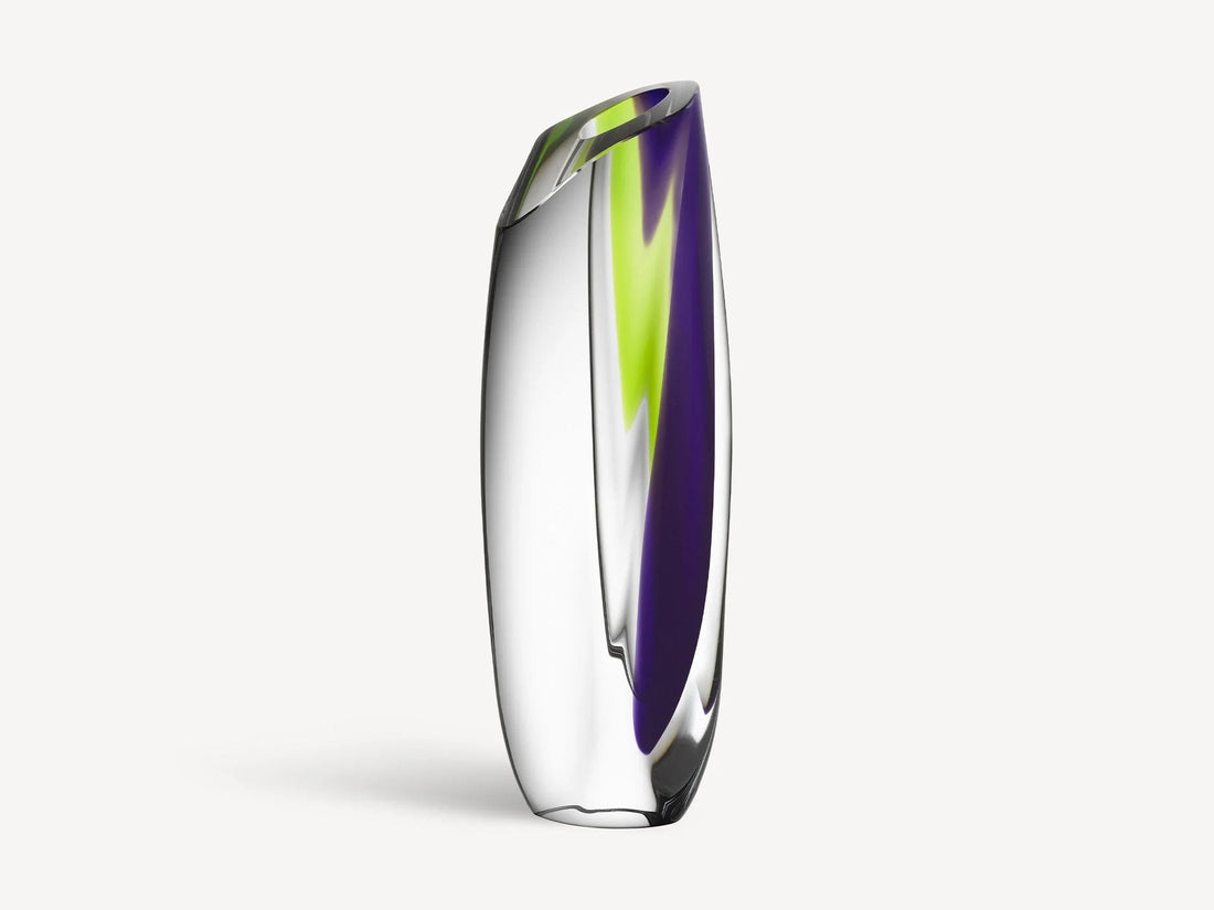 Luxury Saraband Purple/Green Vase- Benjamin & Maxwell
