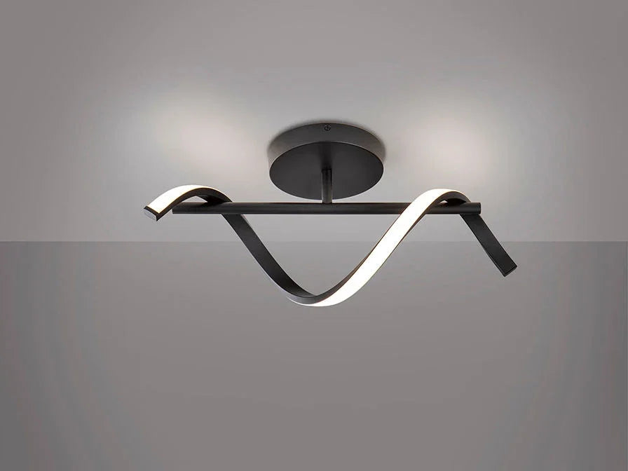 Luxury Schuller BLACK WALL LAMP - Benjamin & Maxwell