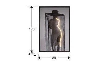 Luxury Schuller DIVA LED LIGHT ART - Benjamin & Maxwell