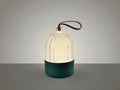 Luxury Schuller GREEN PORTABLE TABLE LAMP - Benjamin & Maxwell
