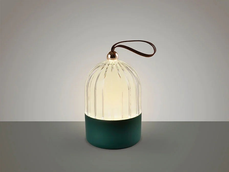 Luxury Schuller GREEN PORTABLE TABLE LAMP - Benjamin & Maxwell