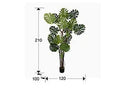 Luxury Schuller MONSTERA - ARTIFICIAL PLANT - Benjamin & Maxwell