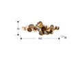 Luxury Schuller WALL SCULPTURE STEEL- Benjamin & Maxwell