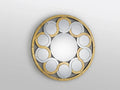 Luxury Schuller ZENDAYA MIRROR GOLD- Benjamin & Maxwell