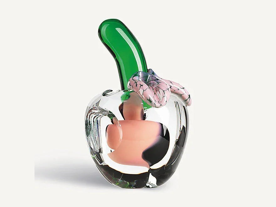 Luxury We Love Apples Clear/Pink - Benjamin & Maxwell
