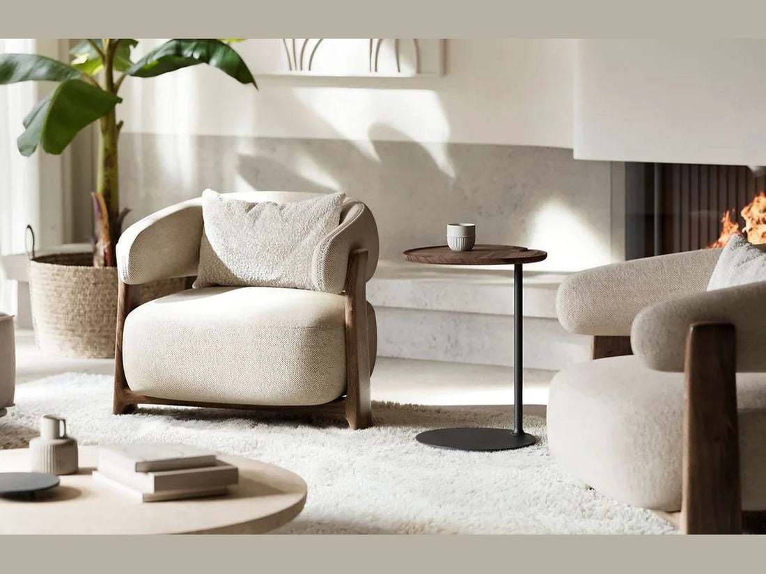 Luxury furniture Leaf Side Table- Benjamin & Maxwell