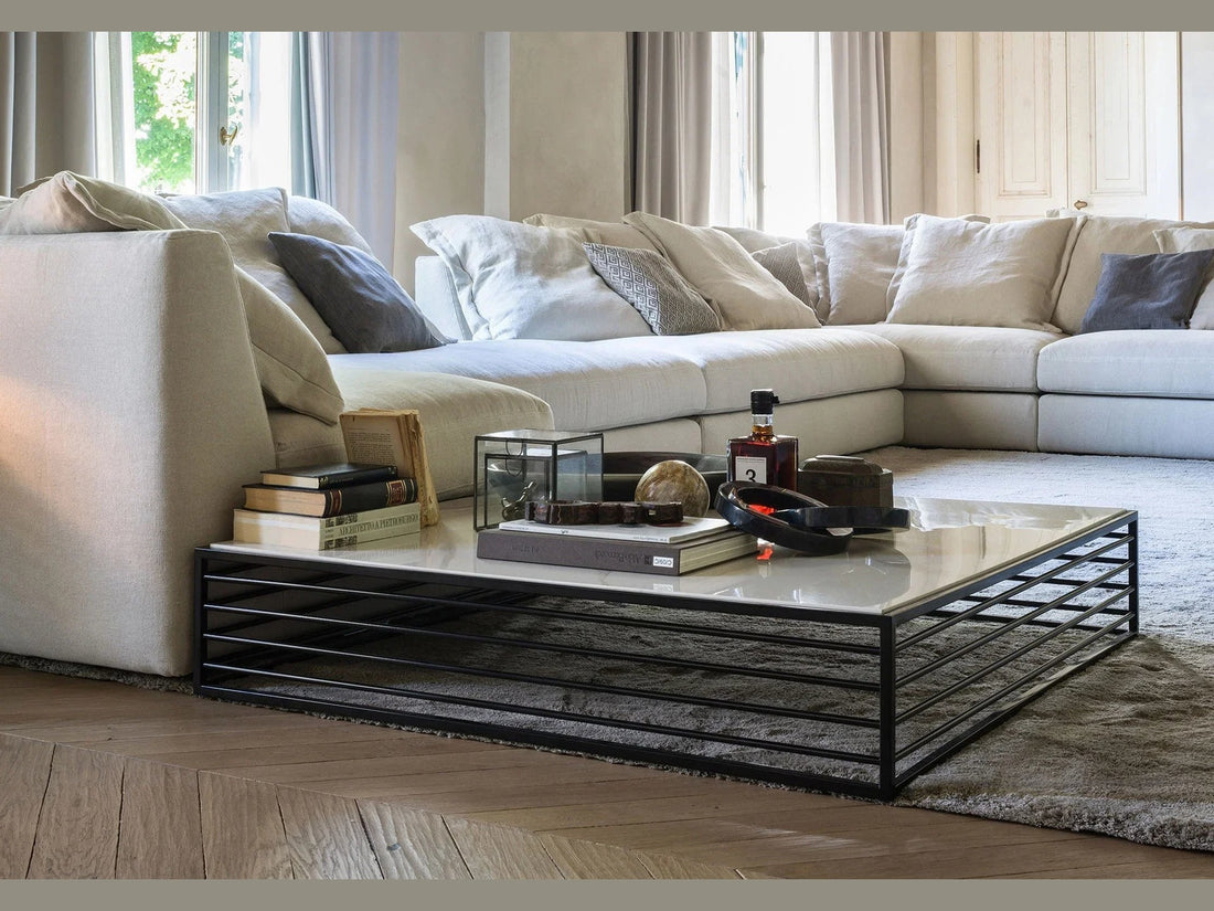 Luxury furniture Linea Ceramica Coffee Table- Benjamin & Maxwell