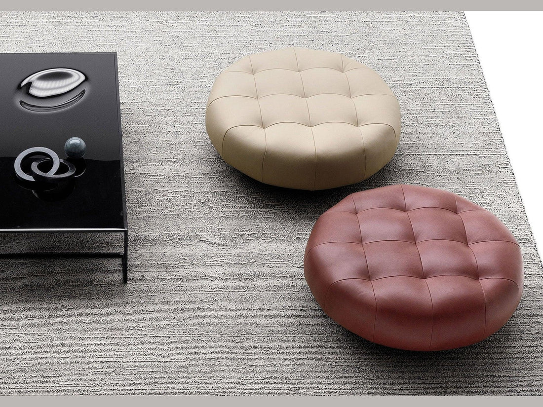 Luxury furniture Tondo Pouf- Benjamin & Maxwell