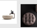 Luxury furniture Tondo Pouf- Benjamin & Maxwell