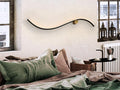 Luxury schuller SILOE BLACK-GOLD WALL LAMP- Benjamin & Maxwell