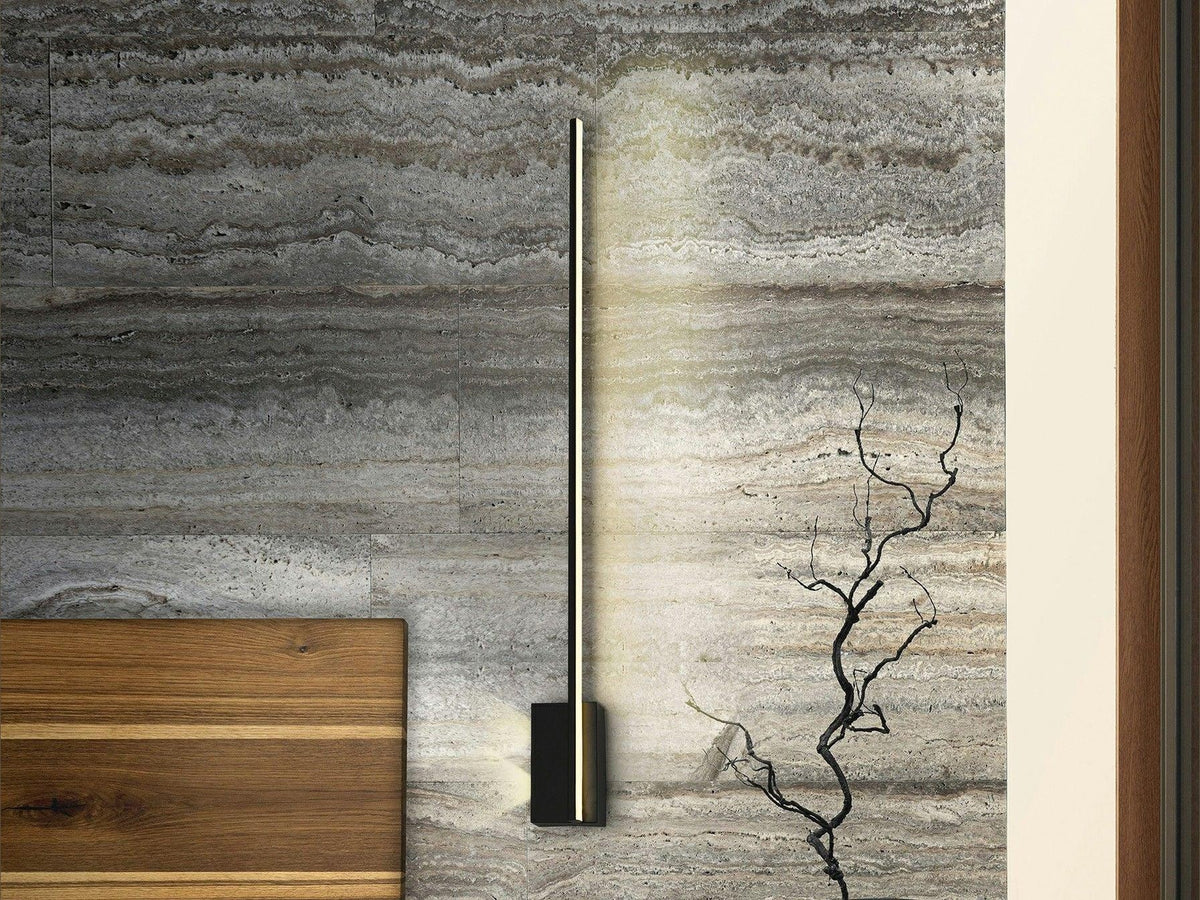 Luxury schuller STICK BLACK WALL LAMP - Benjamin & Maxwell