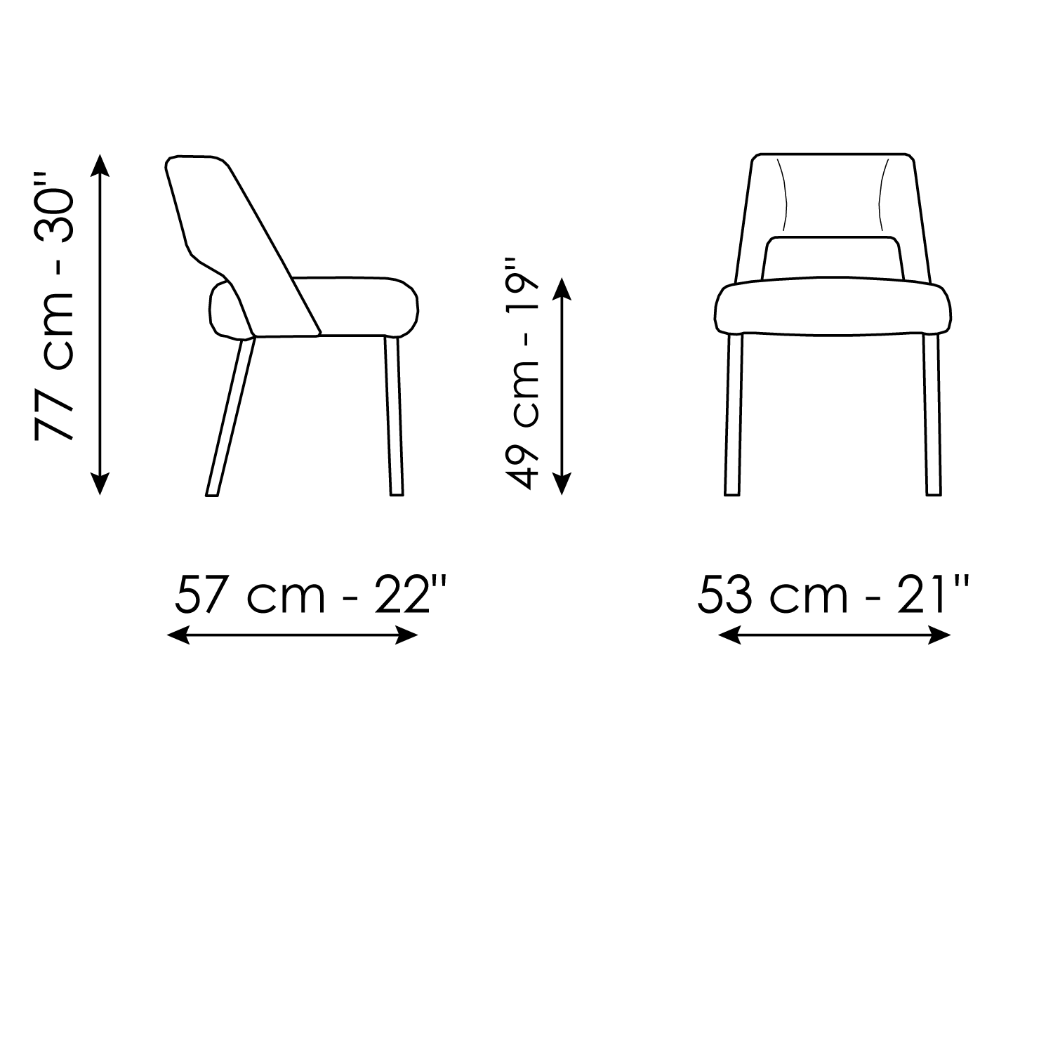 Leather Or Fabric Chair Mask Miss Mask